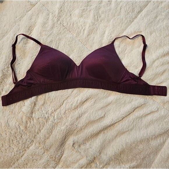Pink Victoria's Secret Wear Everywhere Wireless Lightly Lined Bra 32D - Picture 2 of 5
